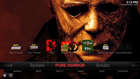 Pure Horror Kodi Build with its Kodi 21.1 apk