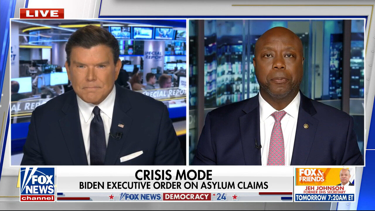 Sen. Tim Scott: Biden's Executive Border Action Is A 'Political Stunt'