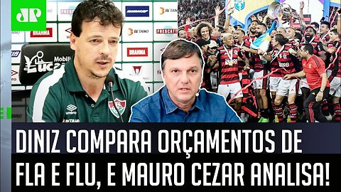 "É MUITO FÁCIL hoje FALAR que..." Diniz compara "GRANA" de Flamengo e Flu, e Mauro Cezar ANALISA!