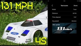 Arrma Infraction 4S Parallel 131mph Night Run