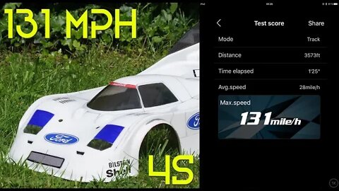 Arrma Infraction 4S Parallel 131mph Night Run