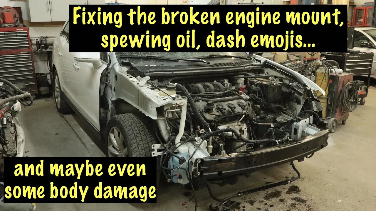 Rebuilding the deer hunting Lincoln MKT part 2