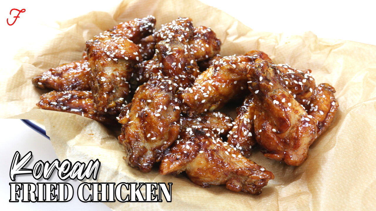 How To Make Korean Fried Chicken Wings | Korean Fried Chicken | Korean Wings