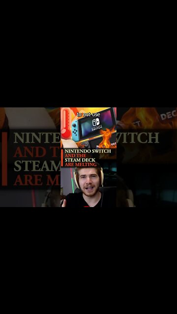 Nintendo Switch and the Steam Deck are melting