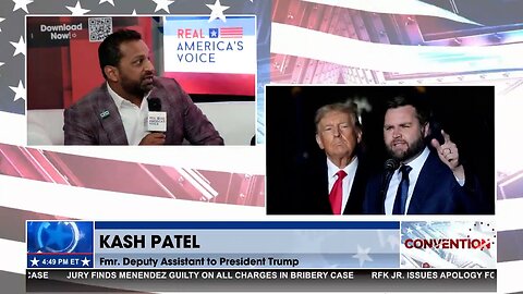 Kash Patel: I Always Knew President Trump Would Pick the Best VP