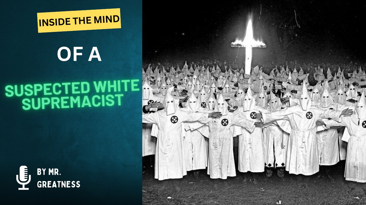 Inside the Mind of a Suspected White Supremacist/unveiling Dangerous Ideologies