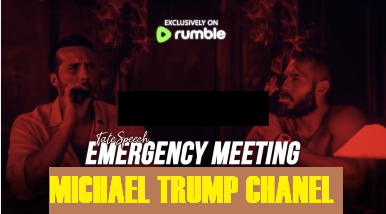 ANDREW TATE W/ EMERGENCY MEETING-THE TRUMP VERDICT.