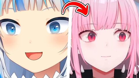 I Love Gura's Eye Tracking...【Hololive EN】
