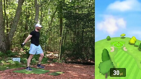 Derby Golf & Country Club - 18 Hole Sim Course Vlog Simulator Garmin Approach R10 Launch Monitor HTH
