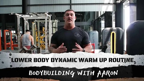 LOWER BODY DYNMAIC WARM UP