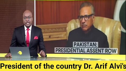 President of the country Dr. Arif Alvi's bravery and bold action on international media