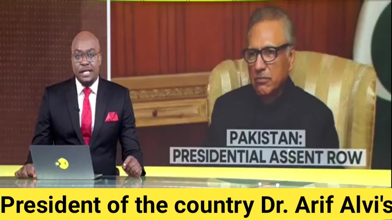 President of the country Dr. Arif Alvi's bravery and bold action on international media