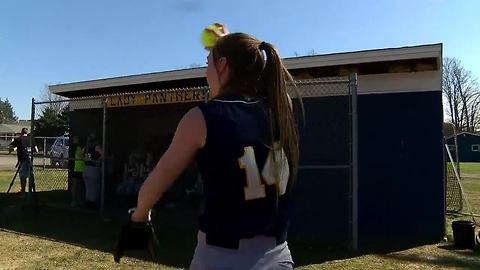 Franklinville's Ally Haskell throws 12th career no-hitter