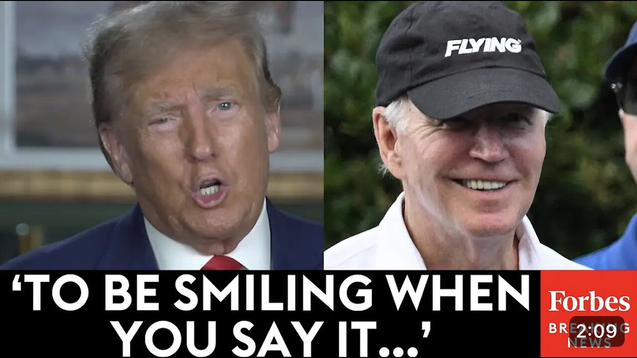 BREAKING NEWS : Trump Goes Off On Biden For ‘Disgraceful’ response To deadly Maui Wildfires 😱