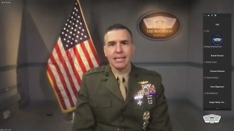 Defense Official Briefs News Media, 03/18/2022