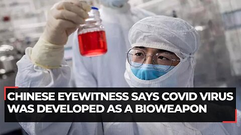 CovidWeapon Confirmed. A WHO Virologist has come forward...