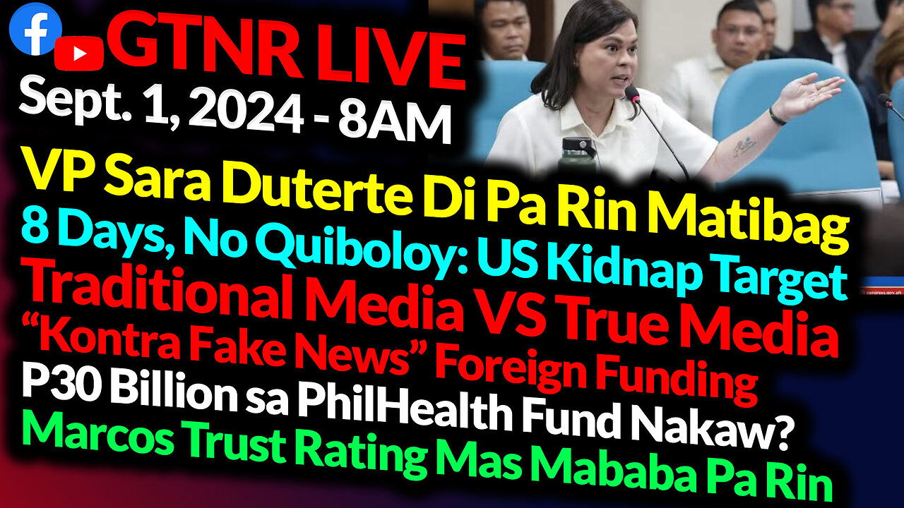 Sara Duterte VS Romualdez-Left Impeachment Plan | Paid News MSM | GTNR with Ka Mentong and Ka Ado