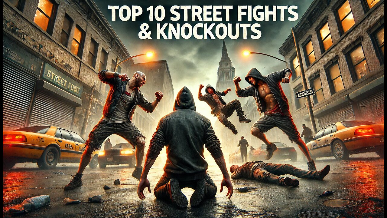 Top 10 Street Fights & Knockouts: Brutal Brawls You Won't Believe! 💥👊