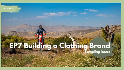 EP7 | From Idea to Reality Starting My Own Motorcycling Apparel Brand | Sampling Challenges