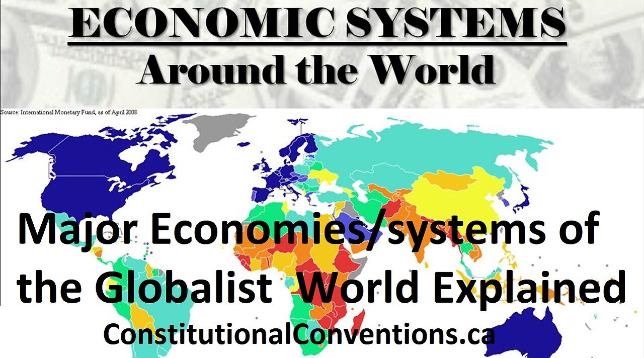 Major Economies/systems of the Globalist World Explained in 3 minutes