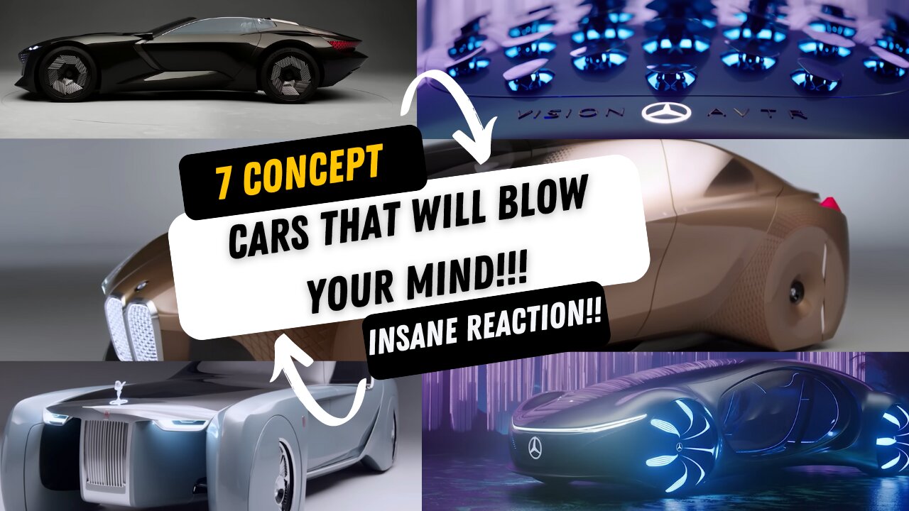 Future concept cars that will blow your mind! Crazy Reaction!!