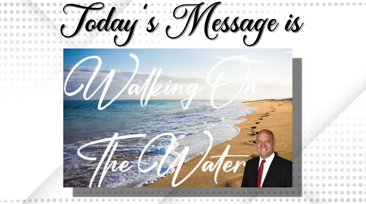 Winter Revival: "Walking On The Water" "Bro Terrell Hopkins" Friday Evening