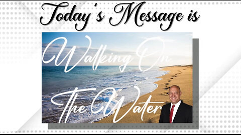 Winter Revival: "Walking On The Water" "Bro Terrell Hopkins" Friday Evening