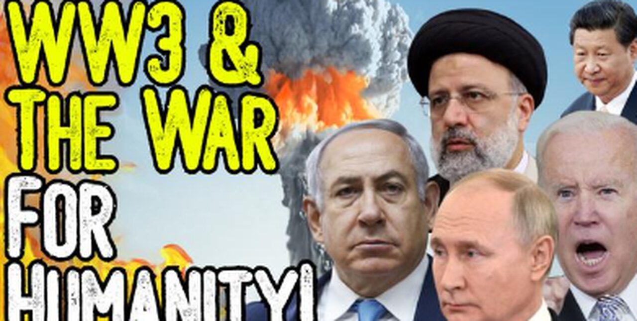 WW3 & THE WAR FOR HUMANITY! - IRAN FALSE FLAG ON ISRAEL EXPOSED! - WHO BENEFITS FROM THIS?