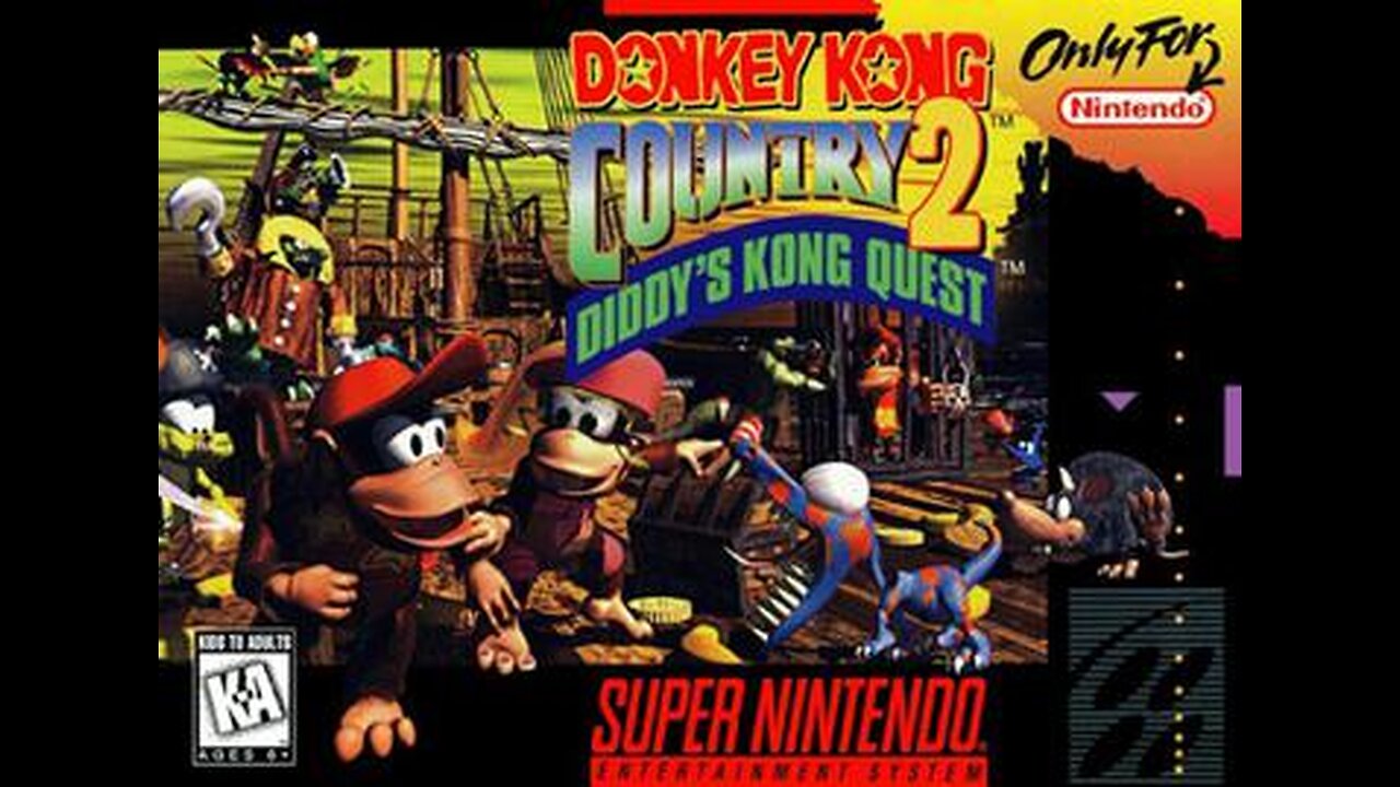 Donkey Kong Country 2 102% Playthrough Part 1