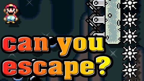 Can you escape from my Spike Prison? - Mario maker 2