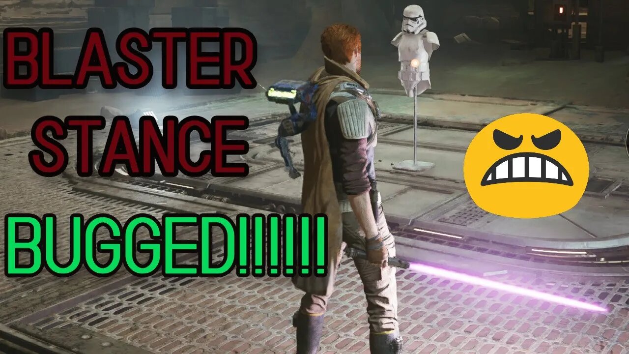 Blaster Stance BUGGED!!!!! Annoying way to fix it | Star Wars Jedi Survivor BUG