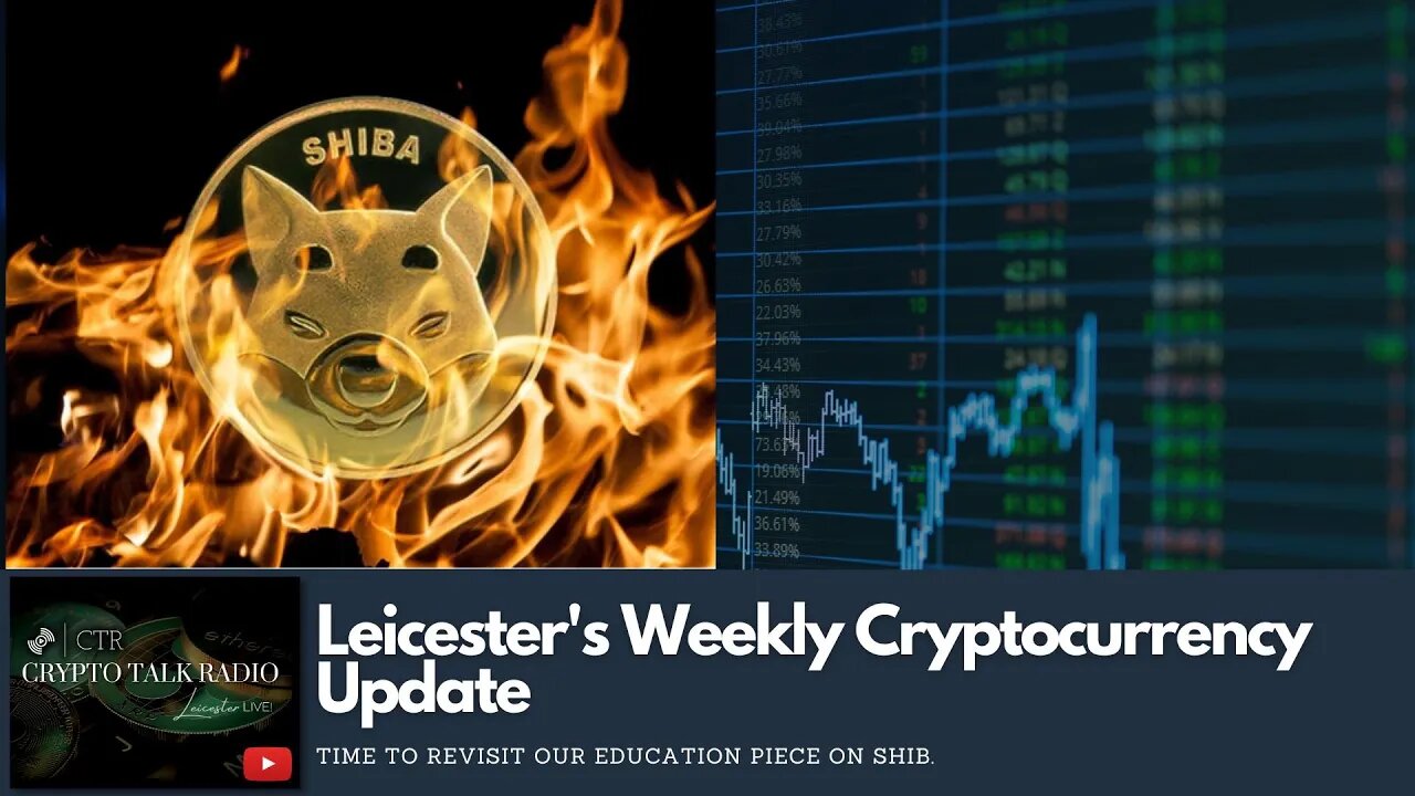 Leicester's Weekly #Crypto Checkin: SHIB Burns, Q1 Crash, Crypto Gaming, #DOGE, Lilly Finance & more