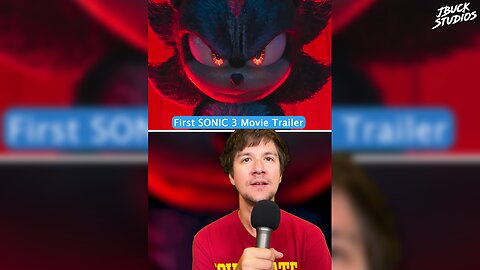 SONIC 3 MOVIE TRAILER REACTION