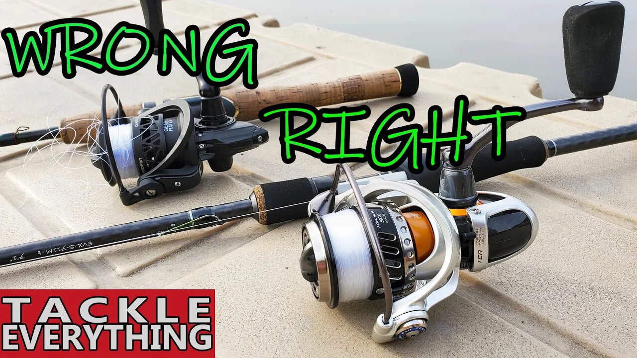 How to Spool a Spinning Reel...WITHOUT Line Twists