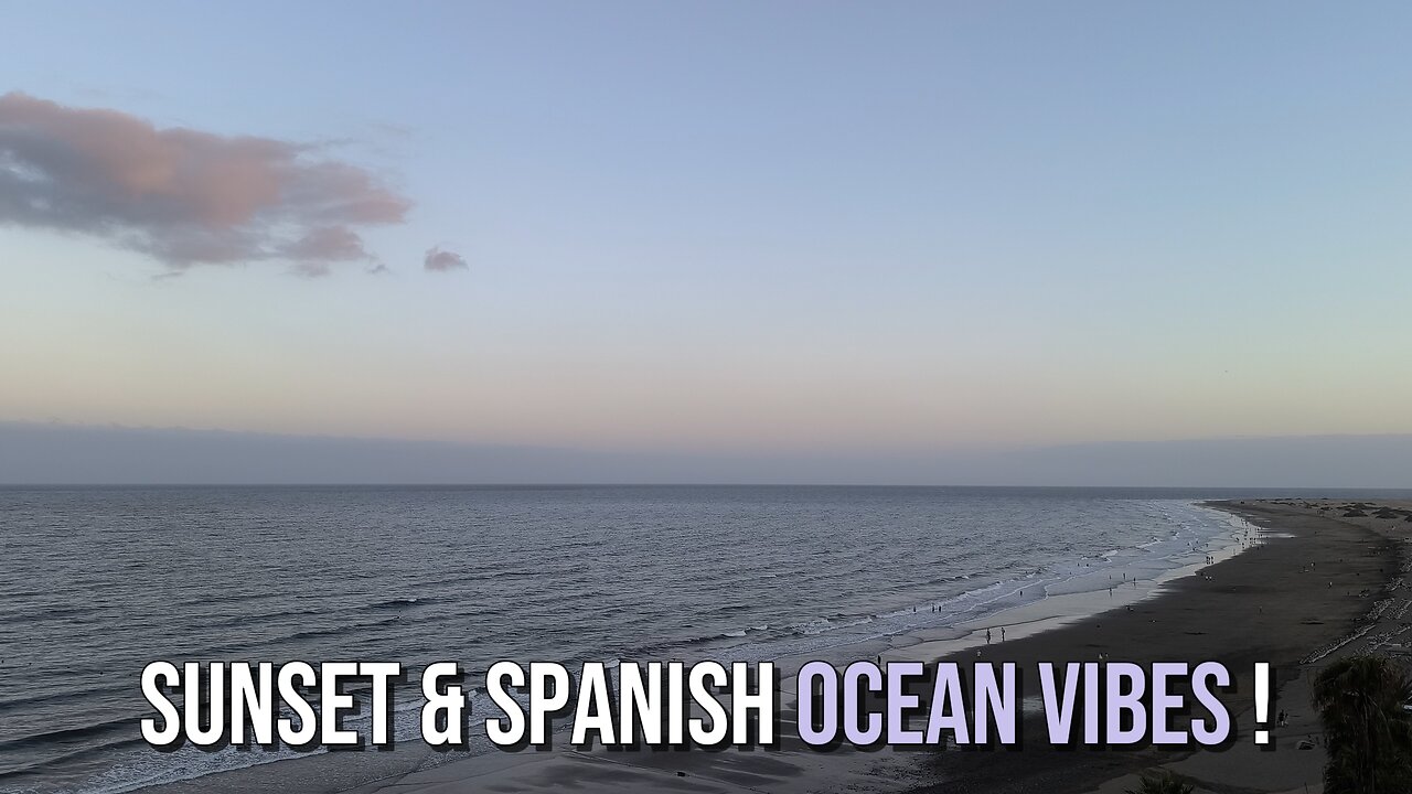 Gran Canaria | Playa del Inglés: Sunset Vibes and a Wave Vortex in Paradise! 🌅🌊