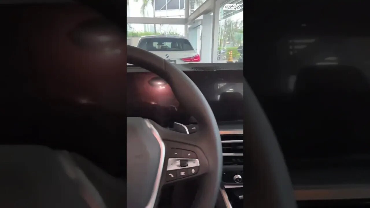 NÃO TEM PRA NINGUÉM! OLHA ESSE AZUL DA NOVA BMW 320I 2023 #shorts