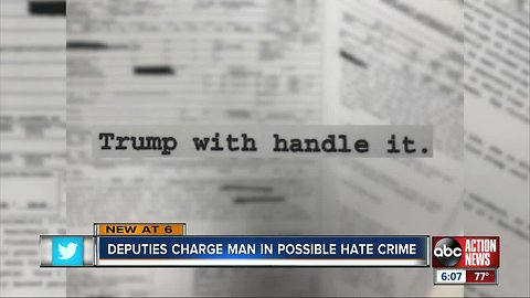 Pasco Co. man accused of harassing Middle Eastern family, throwing nails at their vehicles in possible hate crime