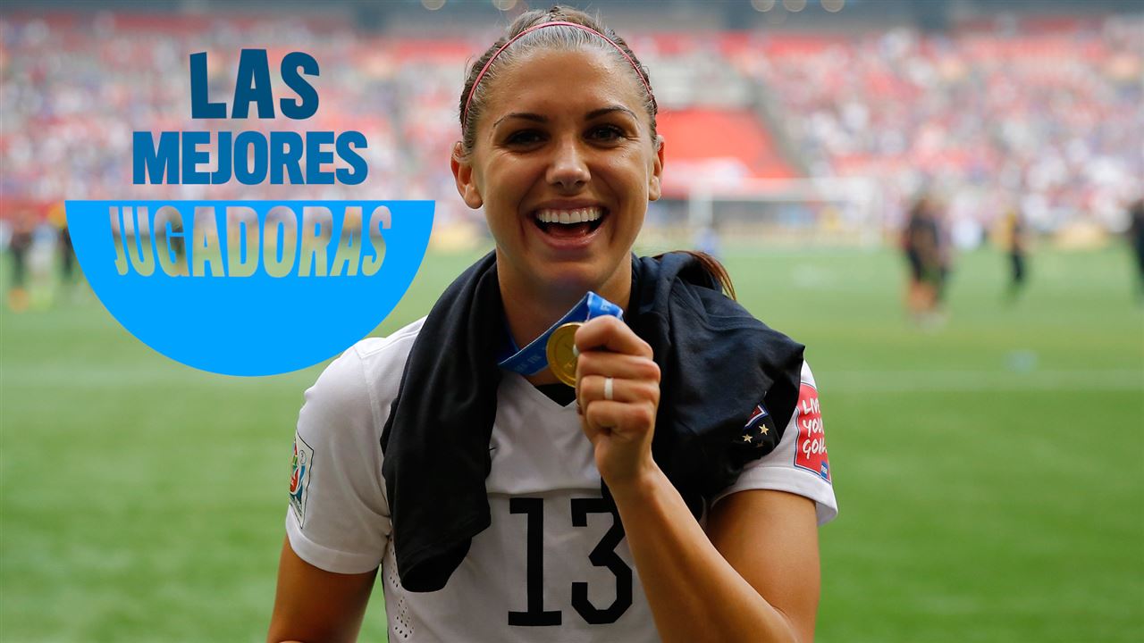 Alex Morgan es una de las mejores jugadoras de la historia