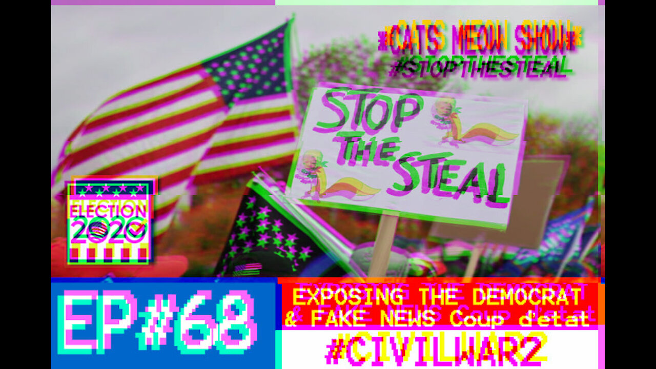 EP68 - CATS MEOW SPECIAL REPORT - DEMOCRAT COUP UPDATE (THR - 11/12/20)