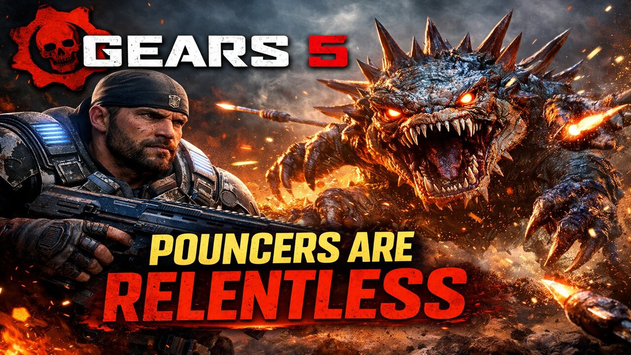 Gears 5 Commentary — Pouncers Are Relentless