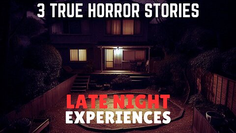 3 TRUE Scary Encounters to Creep You Out | Disturbing Late Night Stories (Vol. 4)