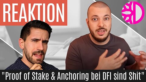 "Proof of Stake & Anchoring bei DFI sind Shit" - Reaktion auf @Blocktrainer 🤓