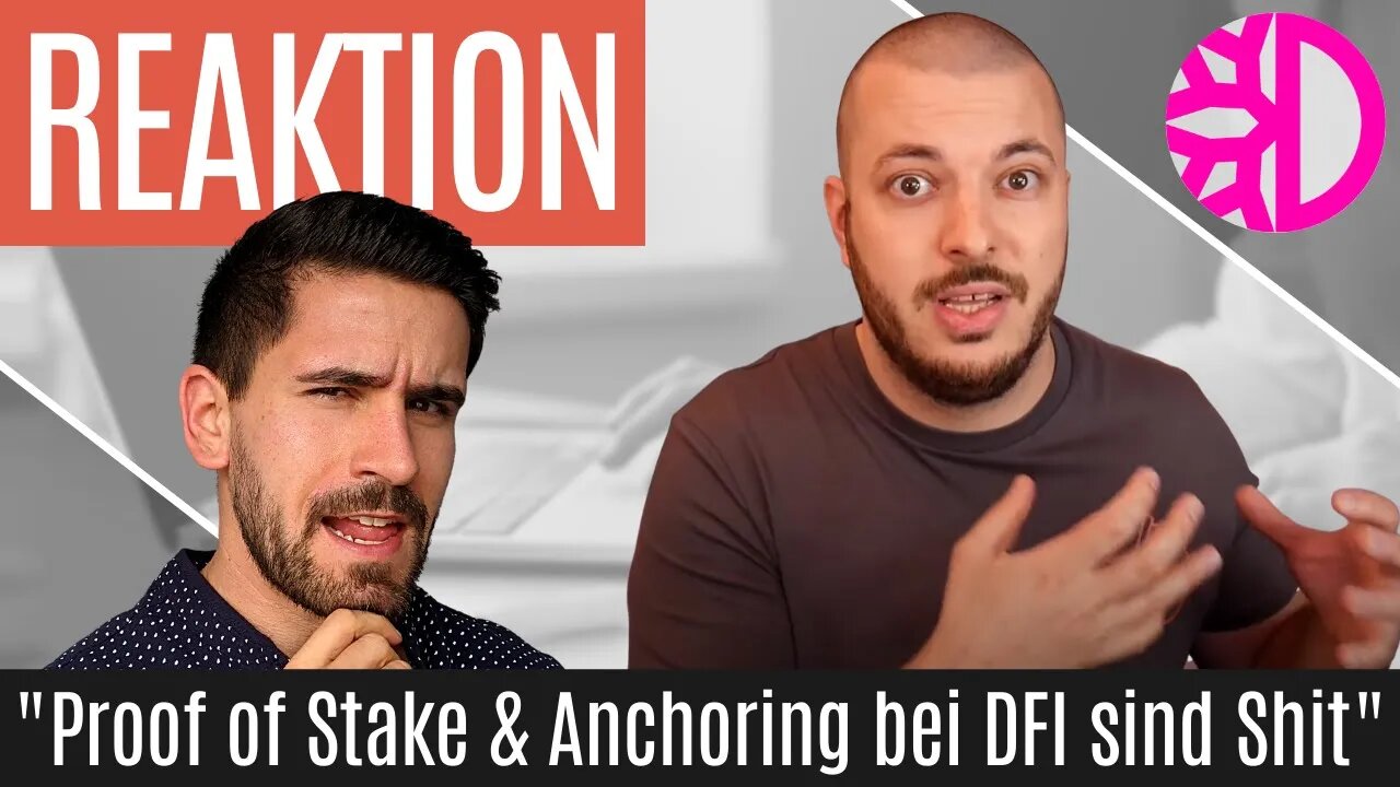 "Proof of Stake & Anchoring bei DFI sind Shit" - Reaktion auf @Blocktrainer 🤓