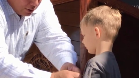 5-year-old boy in Okeechobee County honored for saving mom