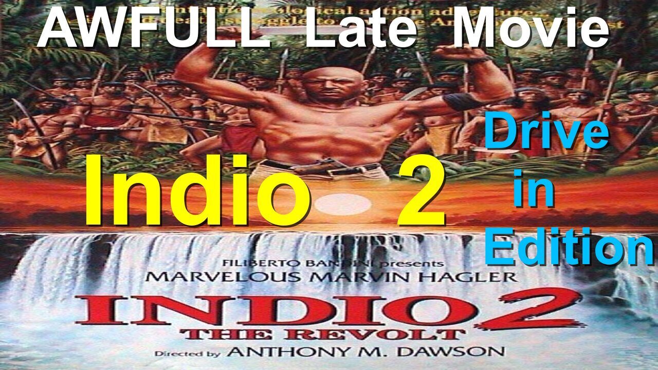 Awfully late movie:Indio 2 Starring Marvelous Marvin Hagler and countless indians