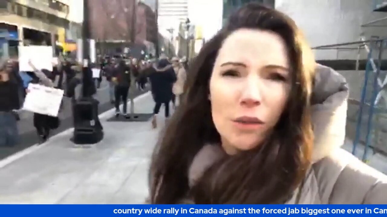 country wide rally in Canada against the forced jab biggest one ever in Canada