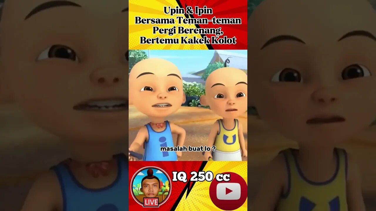 Kenapa Siva Botak ? Apakah Beda Cerita ? #shorts #funny #upinipin