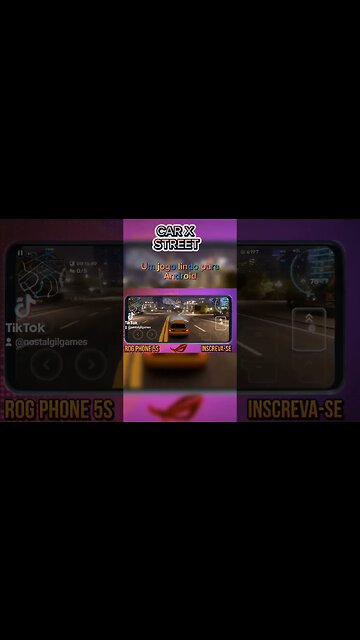 Esse jogo carX Street é uma amostra de que é possível fazer jogos com gráficos bonitos