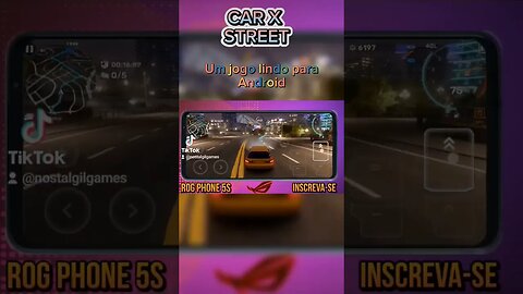 Esse jogo carX Street é uma amostra de que é possível fazer jogos com gráficos bonitos