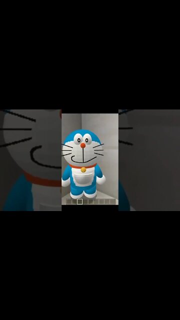 MINECRAFT Tapi Aku Terjebak Di Dunia DORAEMON #minecraft #shorts